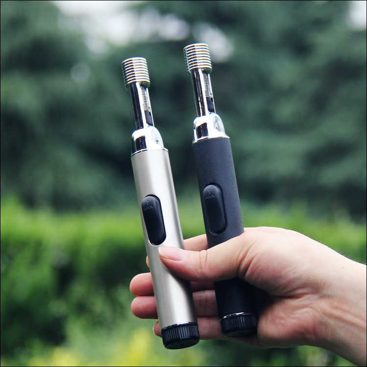 日康喷枪打火机笔式高温焊枪直冲气体防风打火机充气户外创意家用