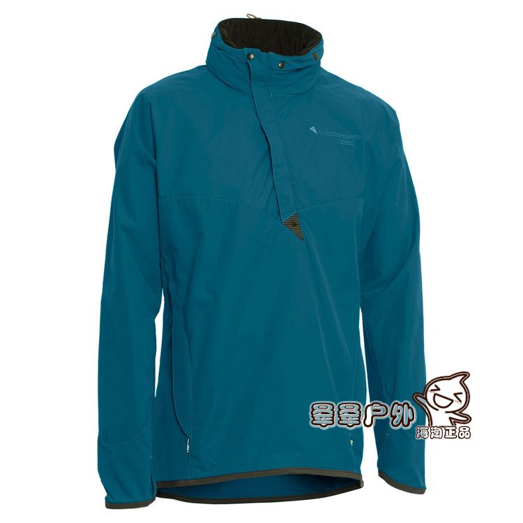 海淘现货 Klattermusen VIDBLAIN JACKET 攀山鼠套头防风软壳衣