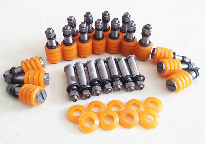 柱销销子螺栓螺丝配件牛筋聚氨酯垫柱销式联轴联轴器