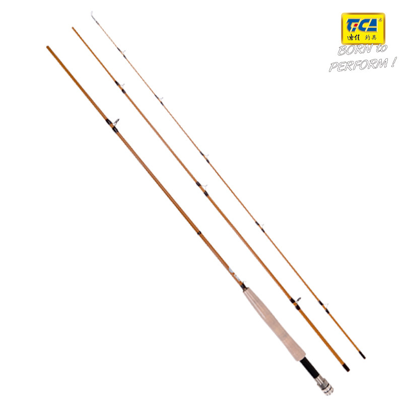 钓竿迪佳飞蝇24米26米27米飞钓鱼竿钓具渔具路亚竿