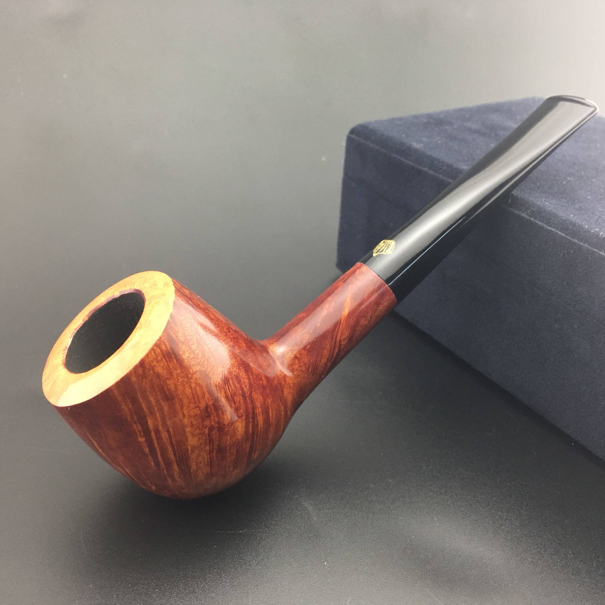 丹麦温斯poulwinslow皇冠200石楠木手工直式进口烟斗