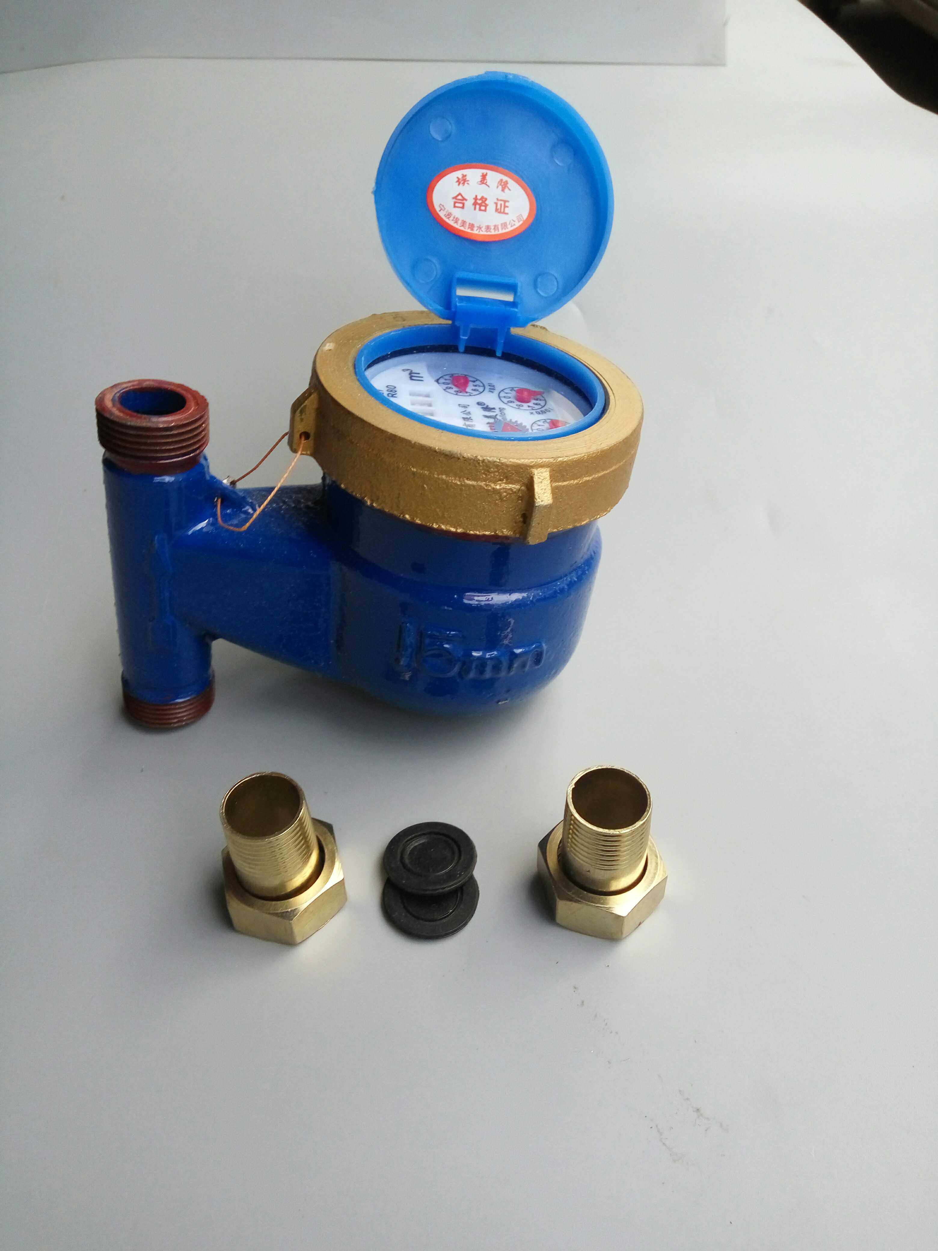 水表水平卧式立式出租屋发家家用水表