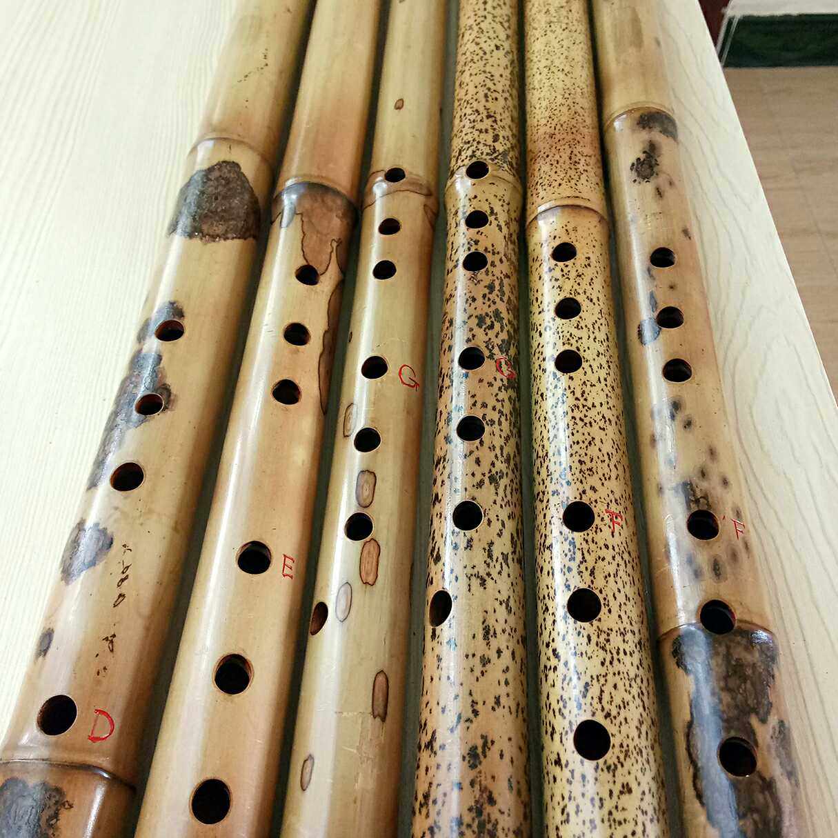 香妃斑竹洞箫定制芝麻虎皮斑梅花斑蝴蝶斑8孔箫