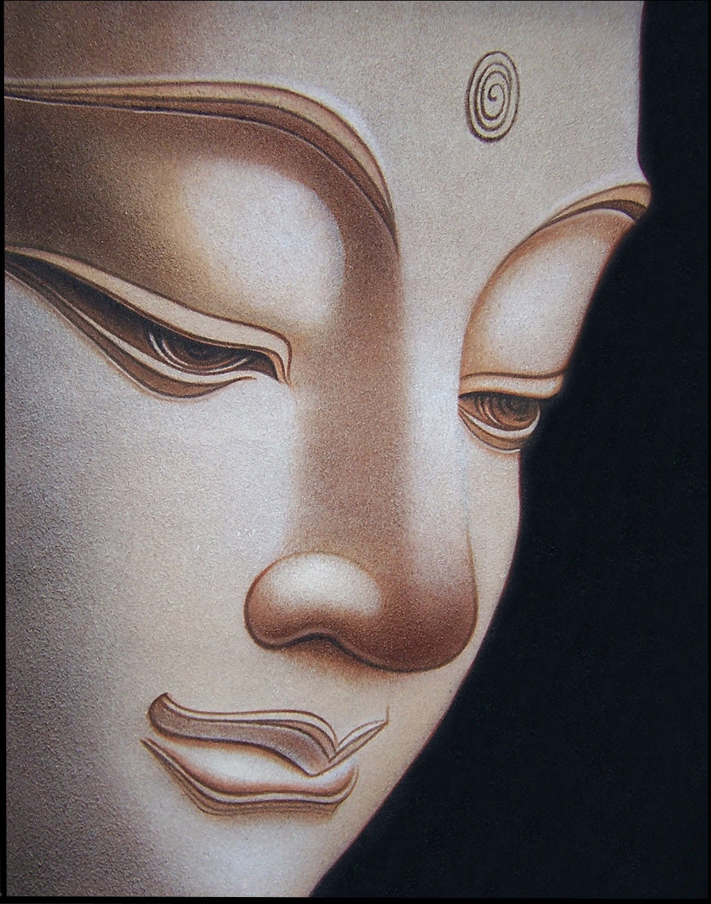 苏绣diy套件初学佛像佛头大画画心新手入门刺绣苏绣