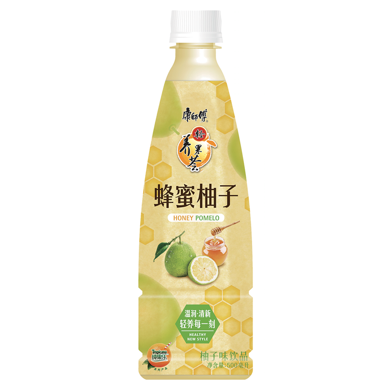 【天猫超市】康师傅 蜂蜜柚子茶500ml 茶饮料 饮品