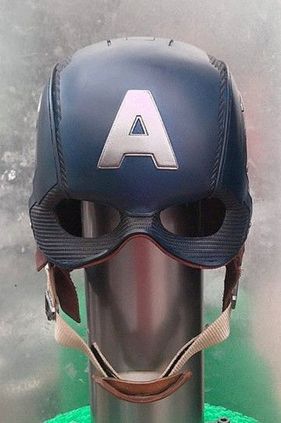 意大利代购version手作哥特式黑色忍者头盔万圣节聚会服饰