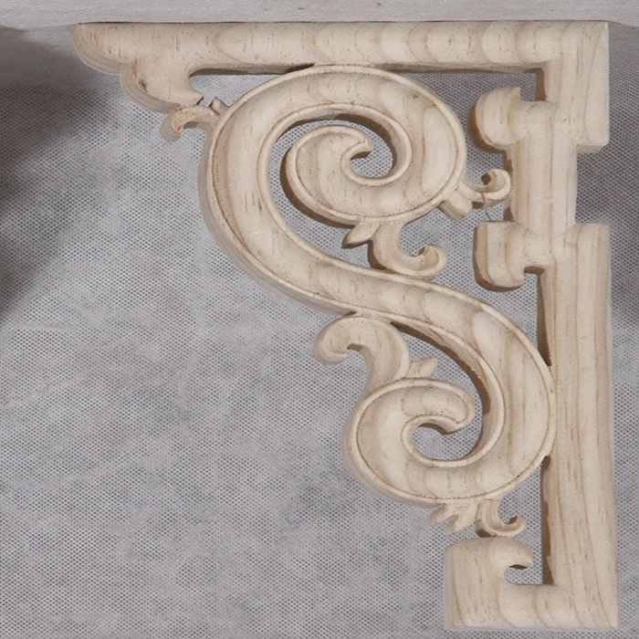 东阳木雕中欧欧式装修仿古实木牛腿梁托房梁木雕