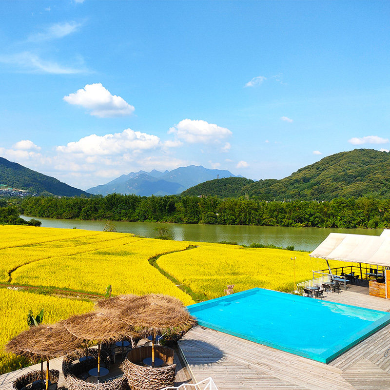 网红火车票童趣民宿稻田人气稻喜米埗境内玩乐套餐