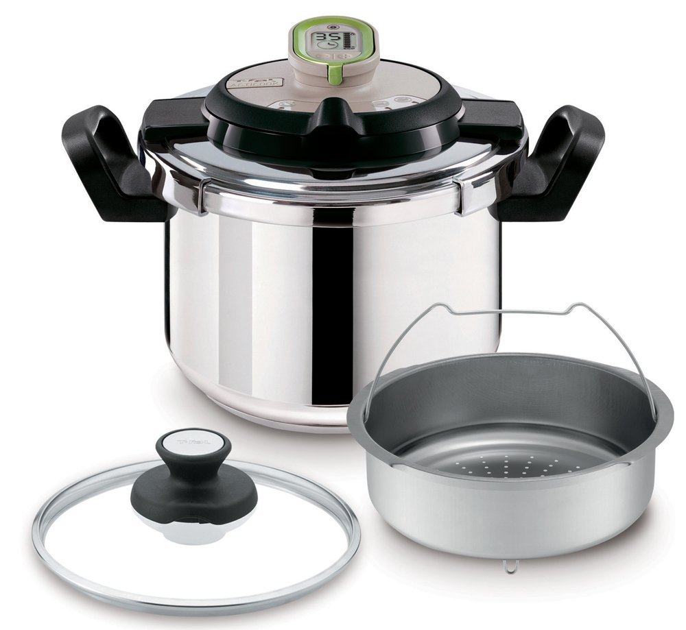 日本ems直邮高压锅带定时器p4330775fal压力锅法国产