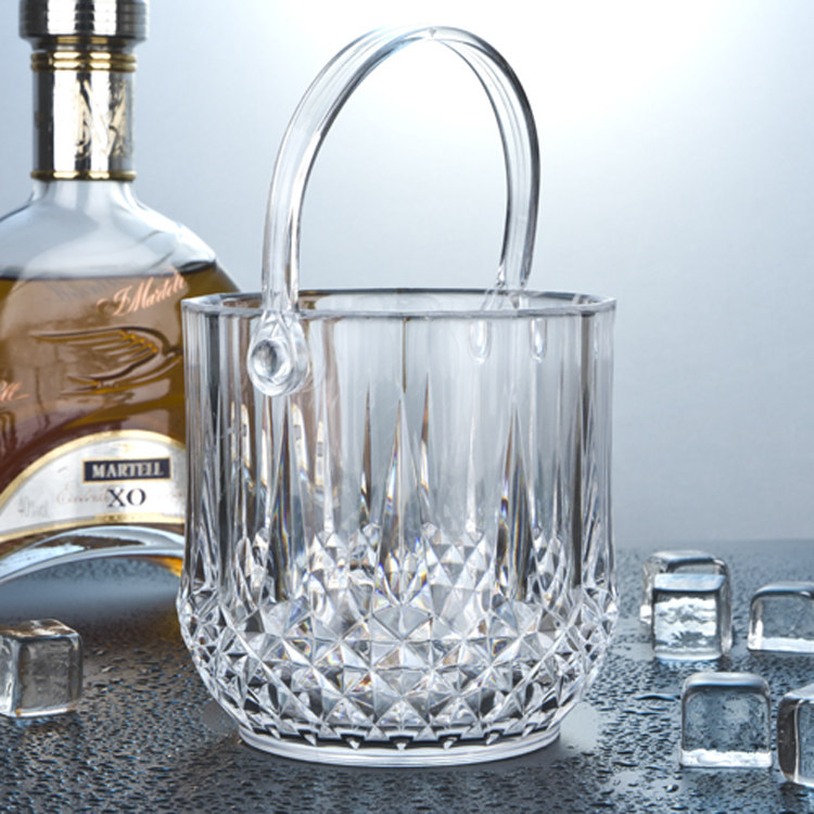 冰桶亚克亚克力力冰水晶钻石家用塑料酒吧ktv冰桶