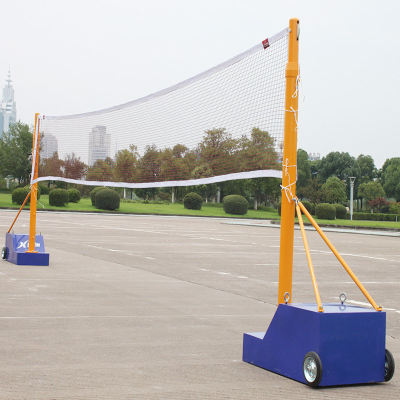 排球架移动式可升降室外标准排球网架羽毛球网架气排球网架排球柱