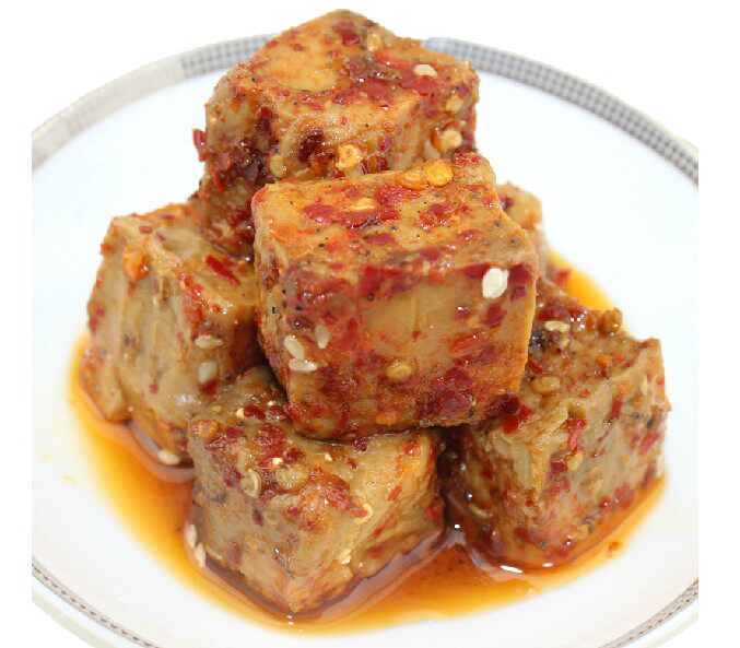 四川乐山通桥特产德昌豆腐乳桥牌椒麻腐乳260g豆腐乳