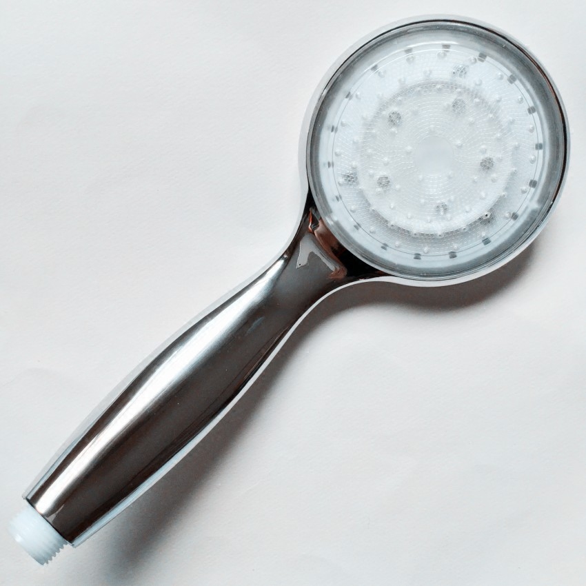 彩虹温控喷头淋浴手持淋雨浴室莲蓬七彩彩色花洒