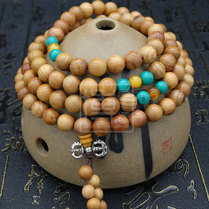 红豆杉佛珠天然手串手工制手链文玩手珠手链