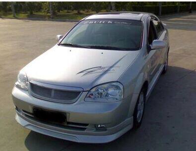 03-07老凯越小包围改装 三厢别克凯越前后唇左右侧裙大尾翼拆加装