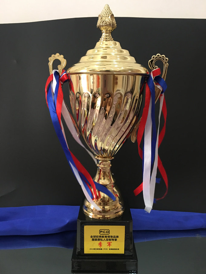 奖杯定制定做金属艺术节比赛水晶奖杯