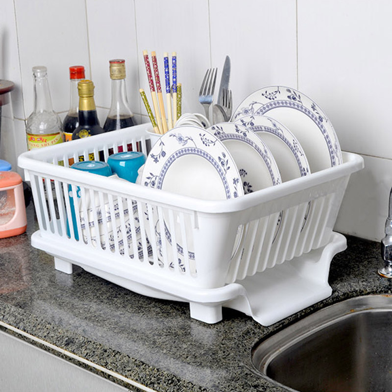 碗盆高品质塑料大号沥水厨房滴水碗碟碗架收纳厨房置物架