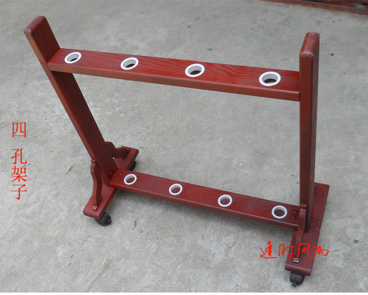 实木兵器架子儿童简易武术装备影视舞台古装摆件