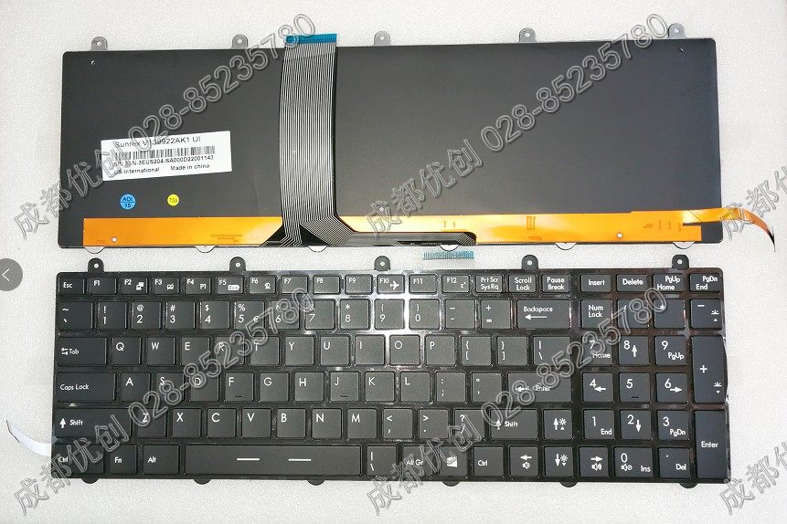 微星msims16gfge70ge60ms1759ms16scms16gc键盘us笔记本零部件