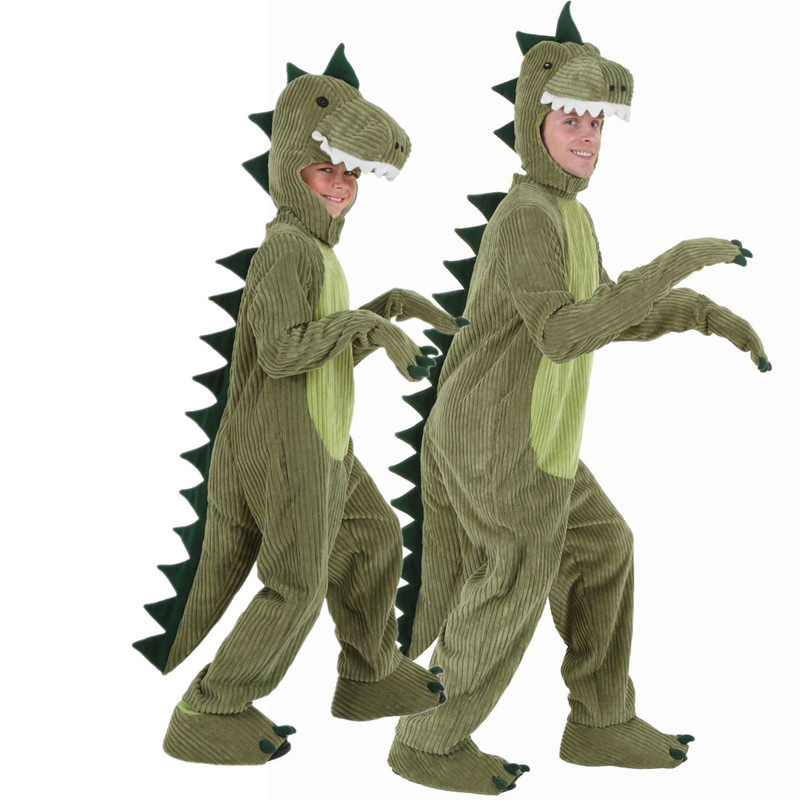 服装cos化妆舞会鳄鱼卡通表演动物侏罗纪恐龙cosplay男装