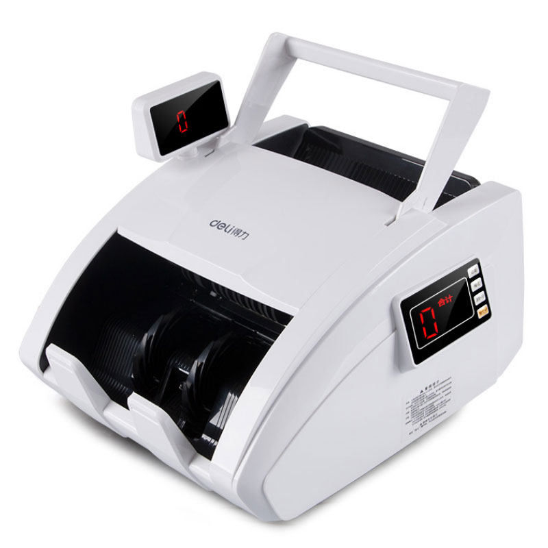 得力验钞机3927s小型便携点钞机新版人民币商用收银点钞机