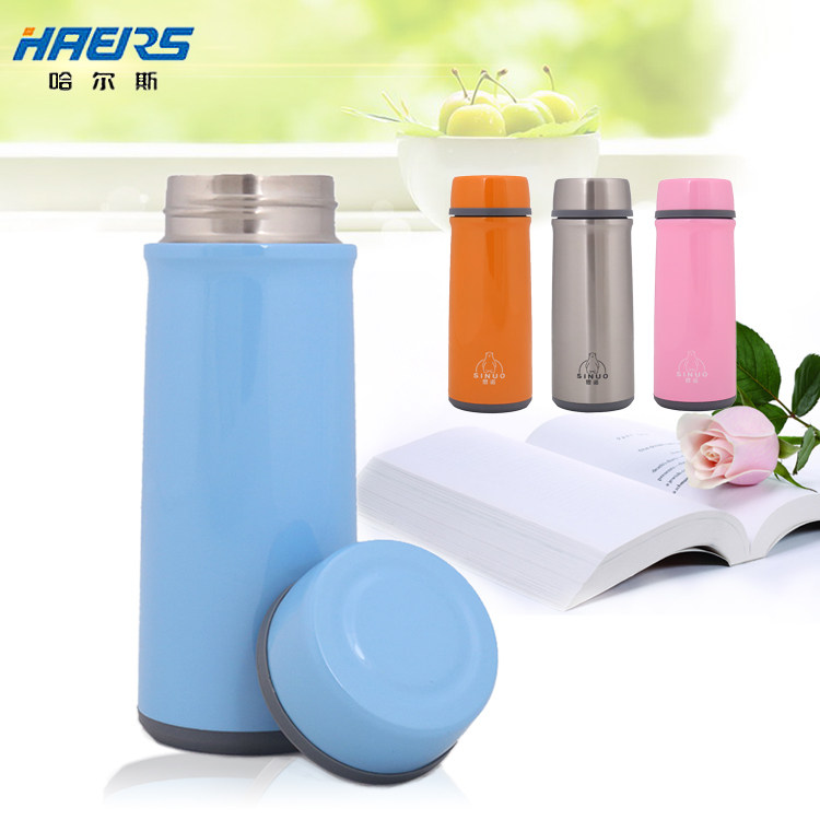 水杯哈尔斯出品思诺学士保温杯学生儿童便携男女保温杯