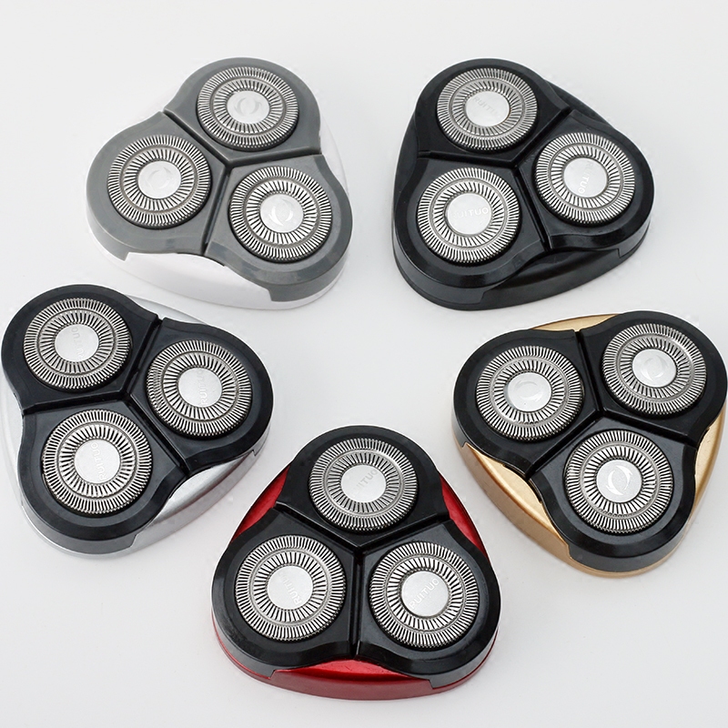 锐拓rs350rs351rs360原装双环三刀3刀头刮胡剃须刀剃须刀