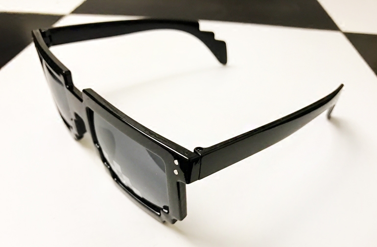 杂年文化网红嘻哈hiphop马赛克像素眼镜thuglife太阳眼镜