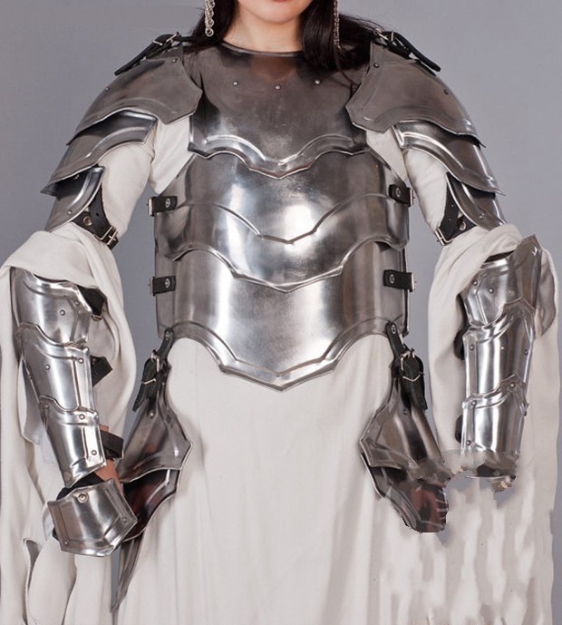 代购particular手作蒸汽朋克哥特骑士胸甲cosplay聚会服饰