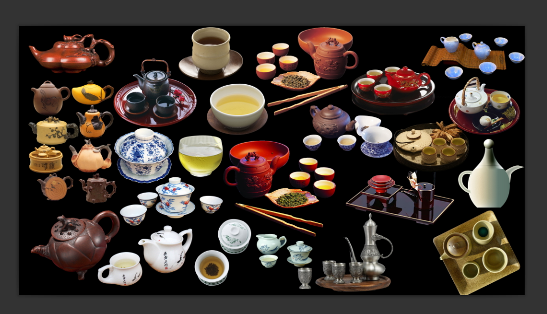 茶具茶壶茶杯psd高清图库图片素材300dpi可直接画册其它设计服务