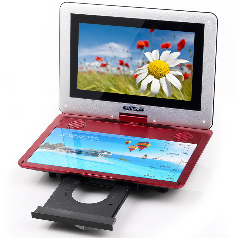 小电电视dvd一体机12寸播放器便携式移动cd影碟移动