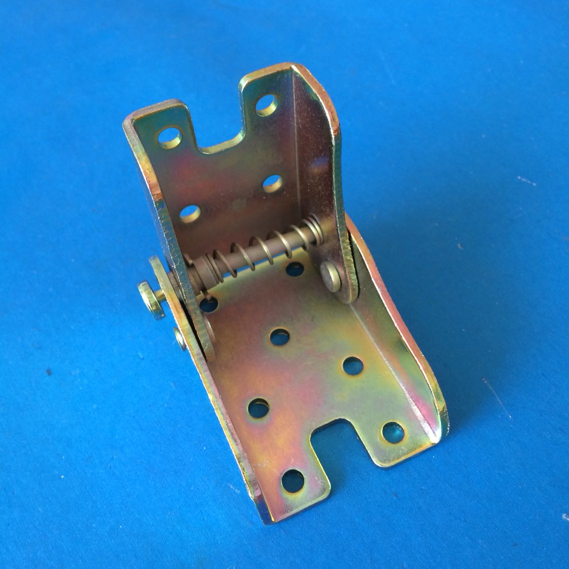 折叠90度桌腿五金配件铰链自锁家具连接家具连接件