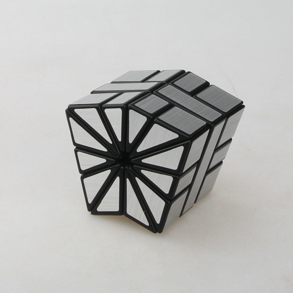 魔方梯色sq13层squareone两极扇形六面体变形魔方