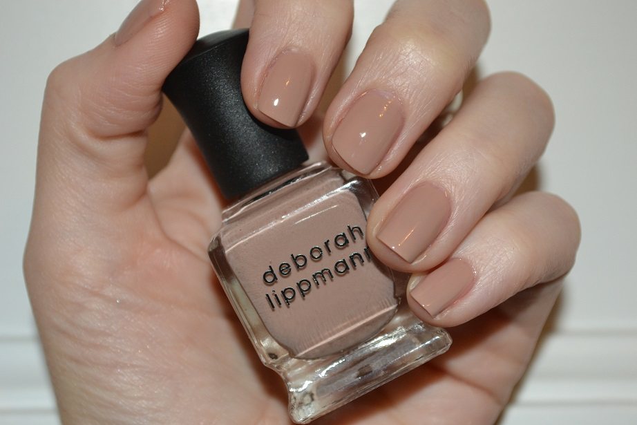 新配方包邮deborahlippmann指甲油fashion贝嫂色裸色奶肤色