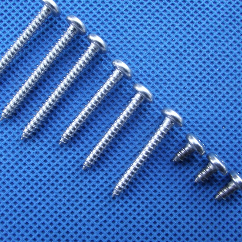 直径4mm不锈钢十字槽圆头自攻螺钉st484螺钉
