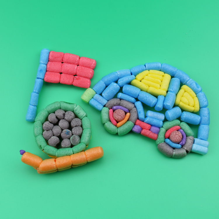 手工玉米粒魔法diy150粒散装儿童益智亲子幼儿园其他手工制作