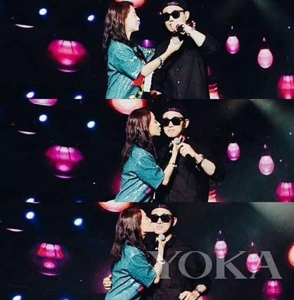 不断发射粉红气泡的"周一情侣"