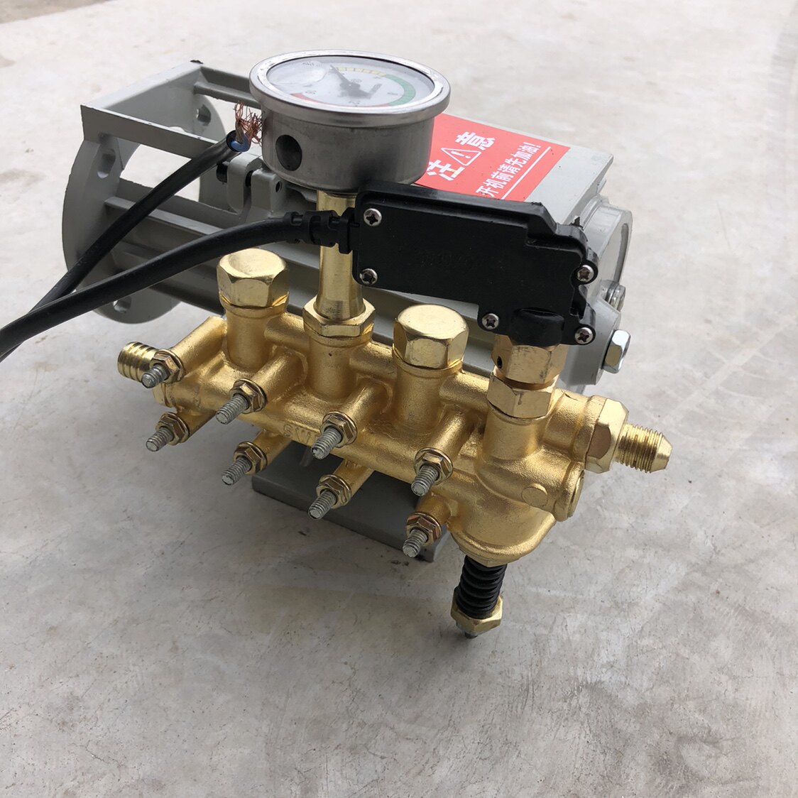 自动启停黑猫380清洗机配件家用泵头