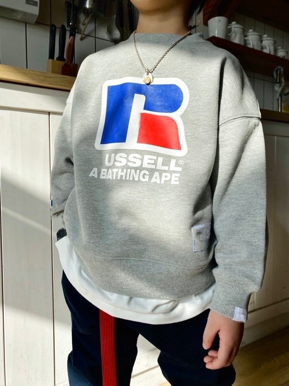 cxc2021春夏款罗素男女童老鹰套头卫衣日儿童卫衣