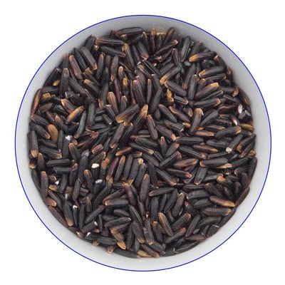 00:00黑米种子黑糯米紫色稻谷水稻非转基因绿叶黑米种籽一斤售价￥70