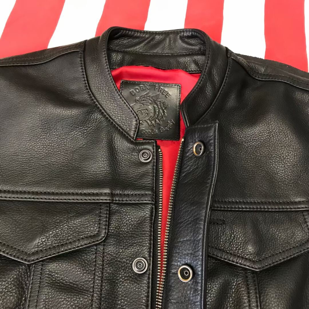 哈雷重机俱乐部马甲皮衣背心坎肩玛雅帮鳄蒙古背心