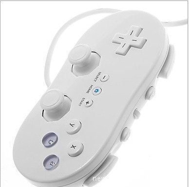 手柄任天堂家用游戏机配件wii经典pro加强牛角家用游戏机