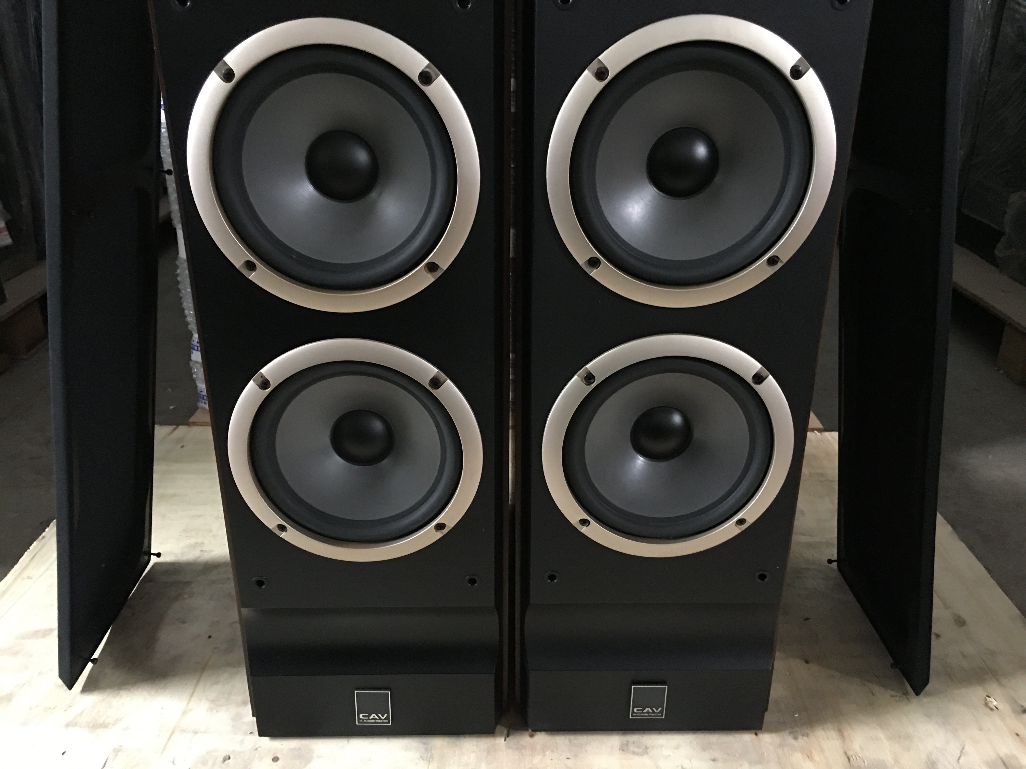 二手原装cav丽声sp70065寸低音落地音箱发烧hifi音箱