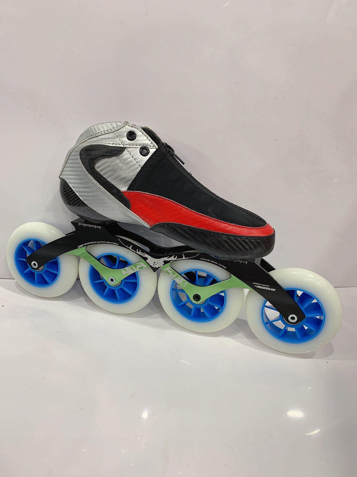 轮滑冰刀飞航竞速大轮专业大道速滑脱位冰刀鞋