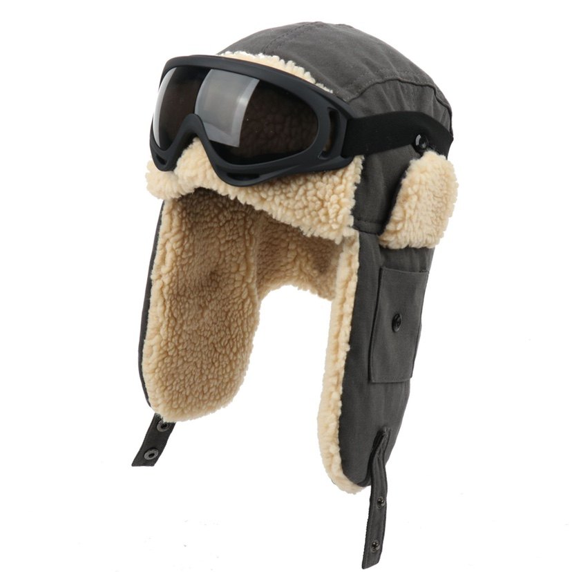 冬季新款羊羔雷锋男女户外保暖防寒护耳帽韩版帽子