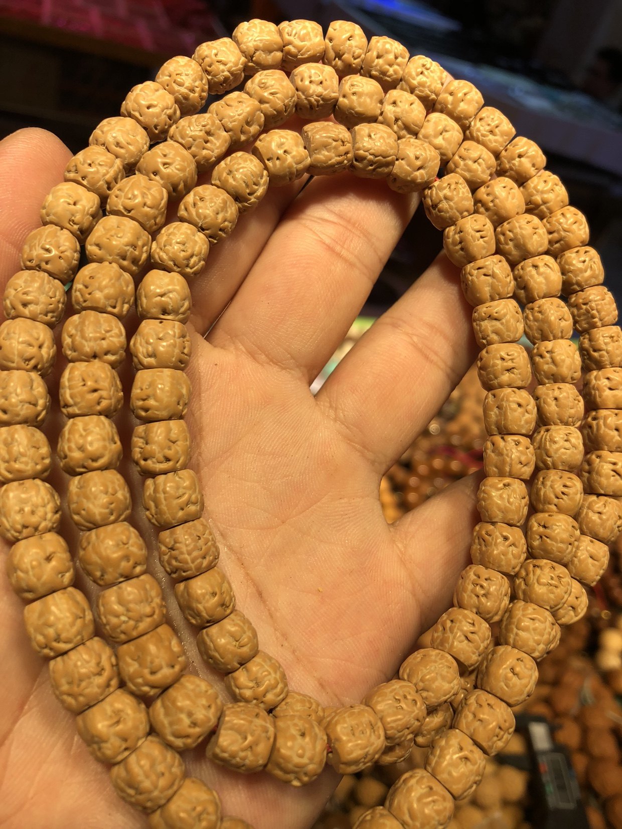 佛手爆款小金刚佛珠项链精工藏式尺寸7-8-9佛珠