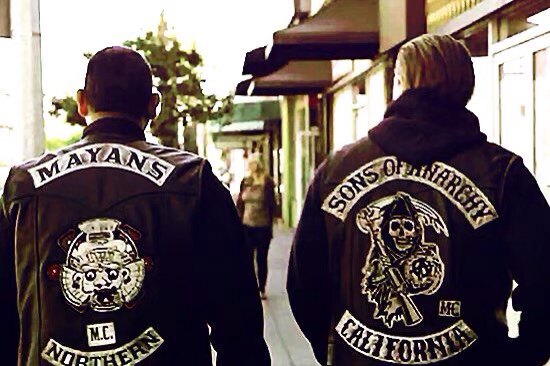 马甲俱乐部哈雷印第安成员牛皮混乱之子玛雅club背心