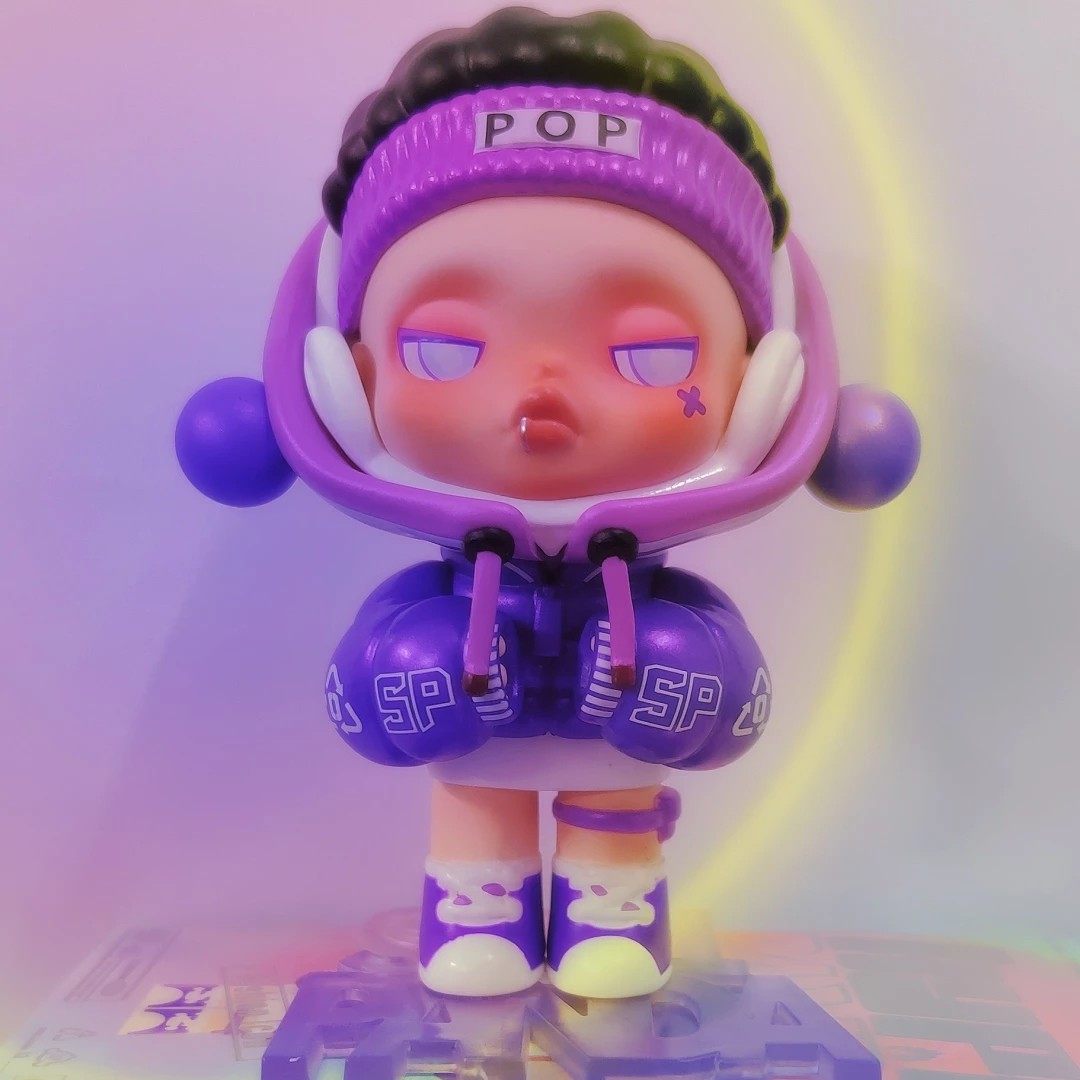 正版popmart泡泡玛特skullpandasp熊喵热潮系列女生礼物潮玩盲盒