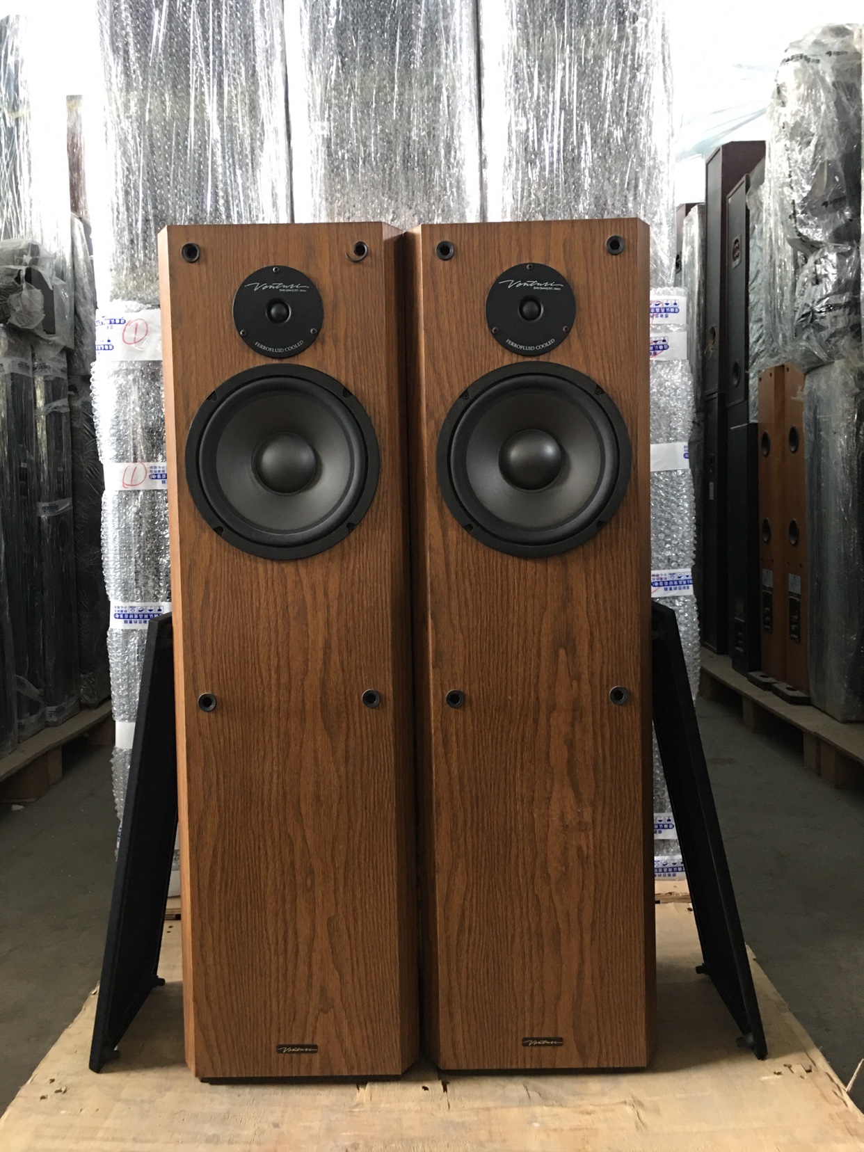 二手原装进口美国百思v802家用8寸低落落地音箱hifi音箱