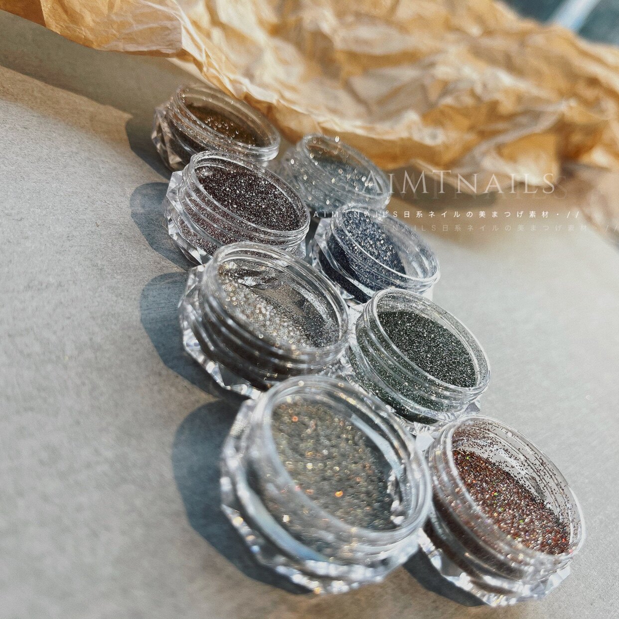 aimtnails马姑娘家 网红款碎钻粉韩国进口闪粉仙女粉